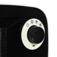 Тепловентилятор Centek CT-6023, керамический, настольный, 1500 Вт, 15 м&sup2;, серый