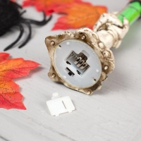 Светодиодная фигура «Свеча зелёная» 6 × 16 × 6 см, пластик, батарейки AG13х3 (в комплекте), свечение тёплое белое Светодиодная фигура «Свеча зелёная» 6 × 16 × 6 см, пластик, батарейки AG13х3 (в комплекте), свечение тёплое белое