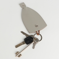 Ключница, длина 11,5 см, кольцо, цвет бежевый Ключница, длина 11,5 см, кольцо, цвет бежевый