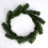 Декор &laquo;Веточка ели&raquo;, набор 10 шт., размер 1 шт. &mdash; 15 &times; 4 &times; 4 см