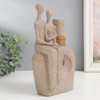 Сувенир полистоун вазон "Песочные люди. Сосуд любви" 24х14,5х6 см Сувенир полистоун вазон "Песочные люди. Сосуд любви" 24х14,5х6 см