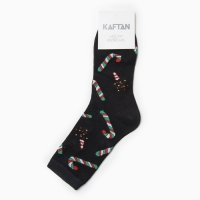 Новый год. Носки мужские KAFTAN "Леденцы" р. 41-44 (27-29 см) Новый год. Носки мужские KAFTAN "Леденцы" р. 41-44 (27-29 см)