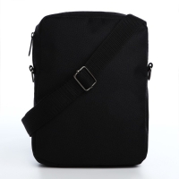 Сумка молодёжная на молнии, цвет чёрный Сумка молодёжная на молнии, цвет чёрный