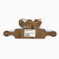 Крючки для кухни &laquo;Правила кухни&raquo;, цвет черный, 29,8 х 11 см