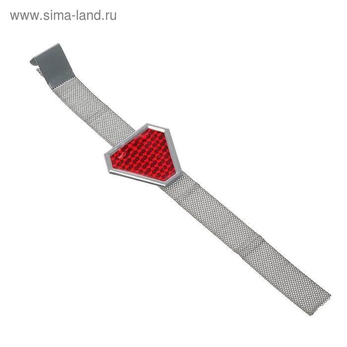 Антистатик автомобильный, 26 см, катафот красный Антистатик автомобильный, 26 см, катафот красный