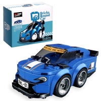 Конструктор инерционный &laquo;Спорткар&raquo;, 113 деталей