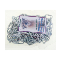 Цепь для привязи собак, 3 м, калибр 3 х 16 мм, белая Цепь для привязи собак, 3 м, калибр 3 х 16 мм, белая