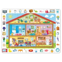 Пазлы &laquo;Найди и покажи. Мой большой дом&raquo;, 88 деталей