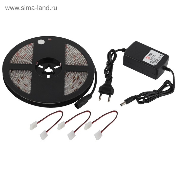 Комплект светодиодной ленты &laquo;Эра&raquo; 5 м, IP65, SMD5050, 60 LED/м, 12 В, 6500К