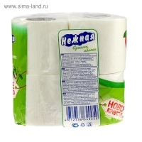 Туалетная бумага &laquo;Нежная арома яблоко&raquo;, 2 слоя, 4 рулона