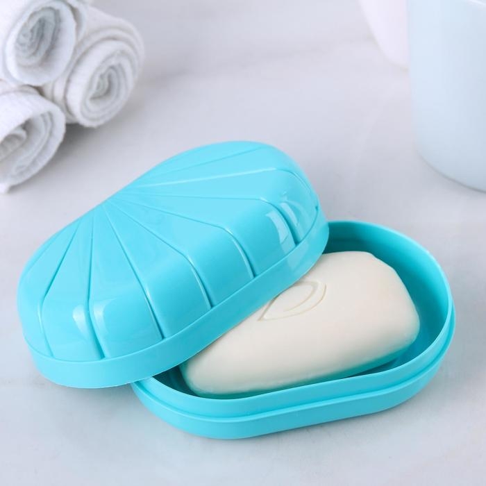 Мыльница &laquo;Дорожная&raquo;, 11.5&times;8&times;4 см, МИКС