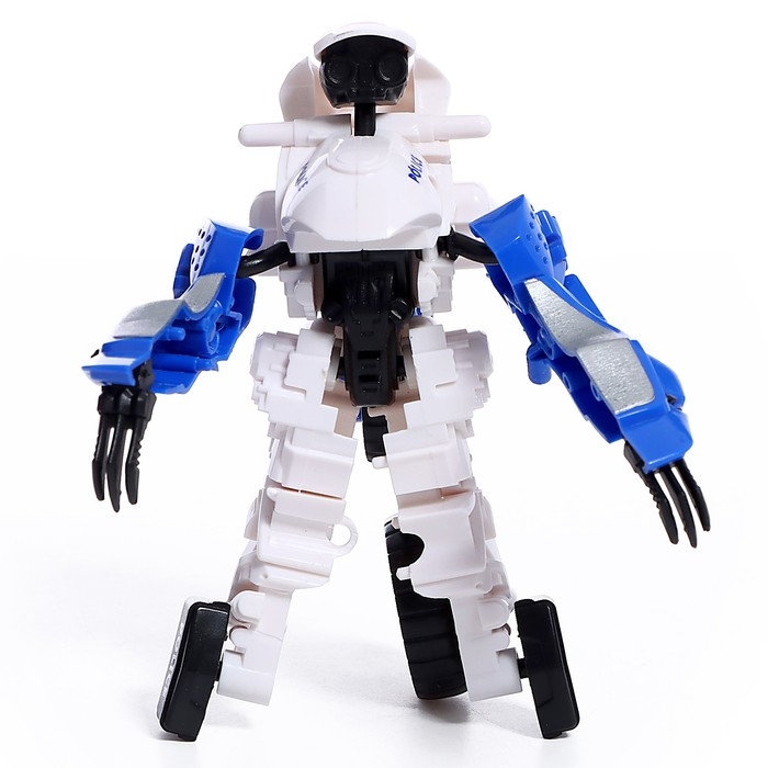 Робот &laquo;Полицейский мотоцикл&raquo;, трансформируется