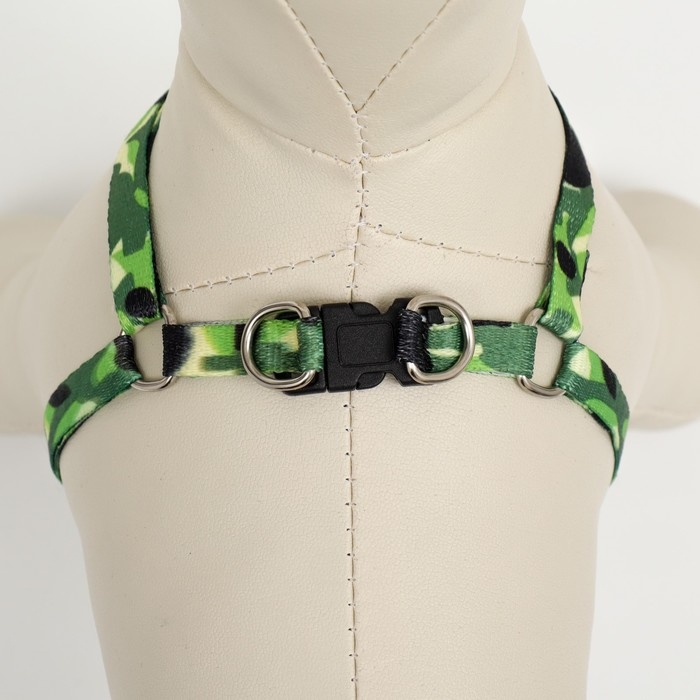 Комплект "Камуфляж", ОШ 16,5-27, ОГ 21-35 см, 120 х 1 см, капрон, зелёный