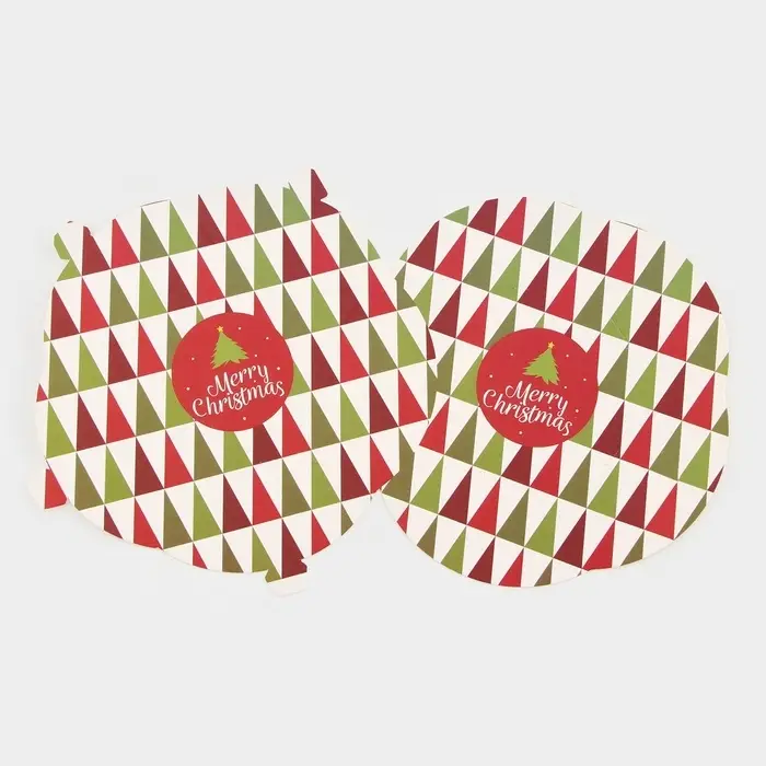 Подарочная коробка игрушка на ёлку складная &laquo;Звезда геометрия&raquo; 7&times;5.5&times;2 см