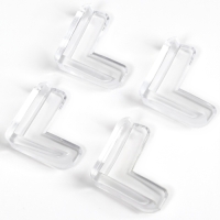 Защитные накладки на углы, набор 4 шт., силикон, Крошка Я Защитные накладки на углы, набор 4 шт., силикон, Крошка Я