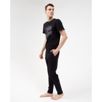 Пижама мужская KAFTAN "Hustle harder" р.54 Пижама мужская KAFTAN "Hustle harder" р.54