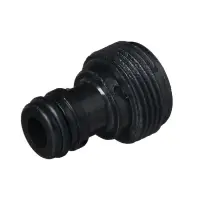 Штуцер, наружная резьба 3/4", быстросъёмное соединение, пластик, Greengo