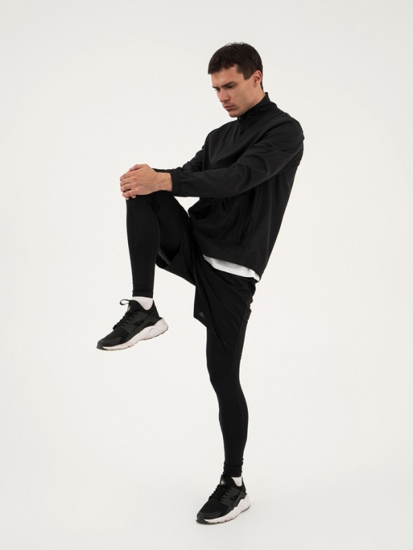 Ветровка мужская Resport, р. 46, цвет чёрный, спортивная