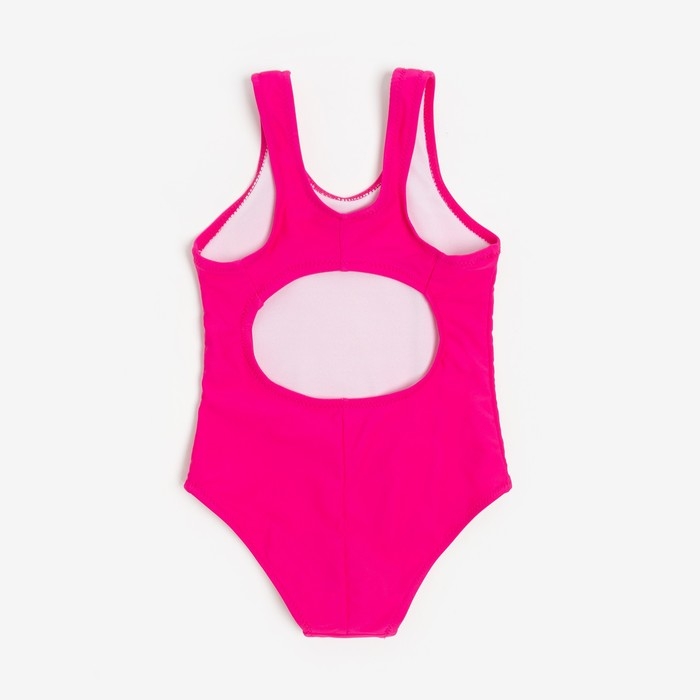 Купальник слитный детский MINAKU цвет розовый, рост 110-116 Купальник слитный детский MINAKU цвет розовый, рост 110-116