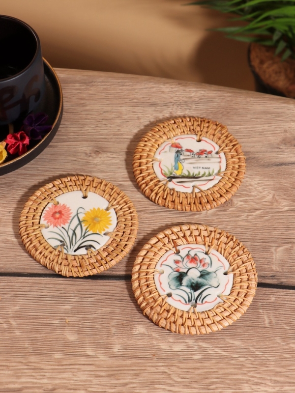 Подставка под горячее, 10 см МИКС