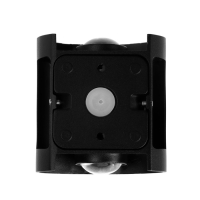 Светильник фасадный &laquo;Полусфера&raquo;, FSD-007, 2Вт, 3000К, 1 луч, IP65, 220В, металл, черный