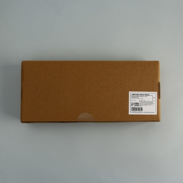 Набор для создания поддона из гипса с сухоцветами &laquo;Круг&raquo;