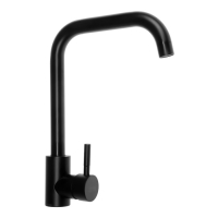 Смеситель для кухни ZEIN Z2506, высокий излив, картридж керамика 40 мм, нерж. сталь, черный Смеситель для кухни ZEIN Z2506, высокий излив, картридж керамика 40 мм, нерж. сталь, черный