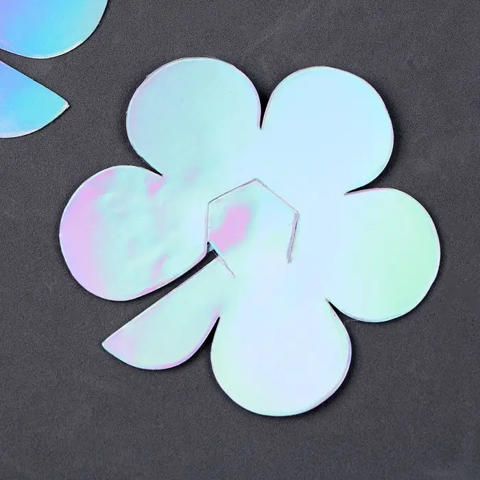 Топпер для торта &laquo;Цветы&raquo;, 6 шт., перламутр