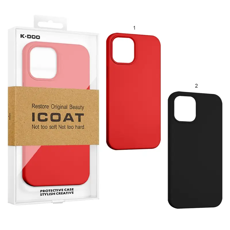 Чехол iPh 12/12 Pro iCoat K-DOO