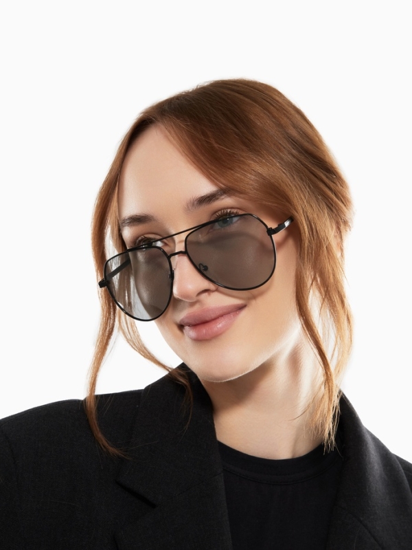 Очки солнцезащитные фотохромные, uv 400, дужка 14.3 см, ширина 13.7 см, линза 5.3 х 5.7 см 107979 Очки солнцезащитные фотохромные, uv 400, дужка 14.3 см, ширина 13.7 см, линза 5.3 х 5.7 см 107979