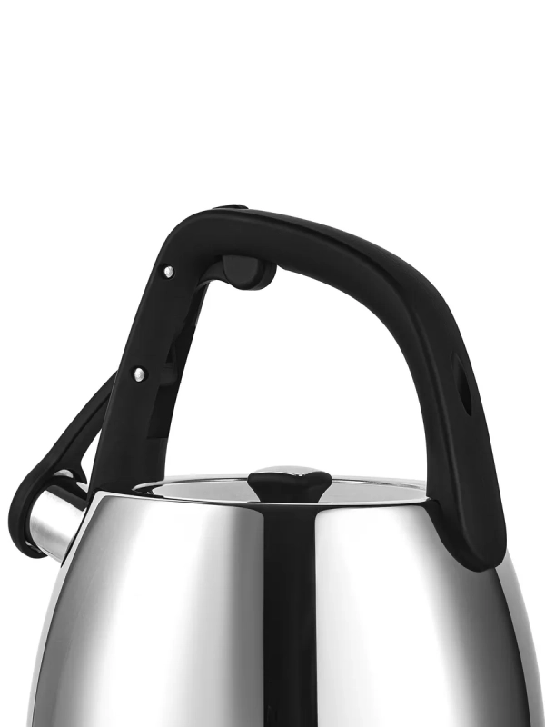 Чайник со свистком 2,5 л Mela-2,5L Серый нерж. стал