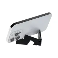 Подставка для телефона Luazon, брелок, складная, чёрная