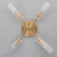 Люстра "Рико" 4х40Вт Е27 бронза 46х40х18см Люстра "Рико" 4х40Вт Е27 бронза 46х40х18см