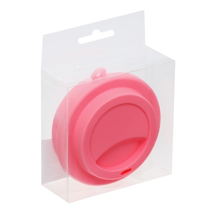 Стакан для рисования deVENTE. School, складной (силиконовый), розовый