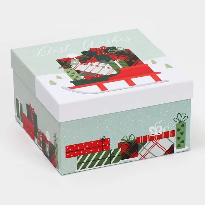 Набор подарочных коробок 6в1 &laquo;Тепла и уюта&raquo;, 10 х 10 х 6 - 20 х 20 х 11 см, Новый год