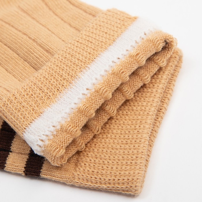 Носки детские MINAKU цв.бежевый, р-р 18-22 см