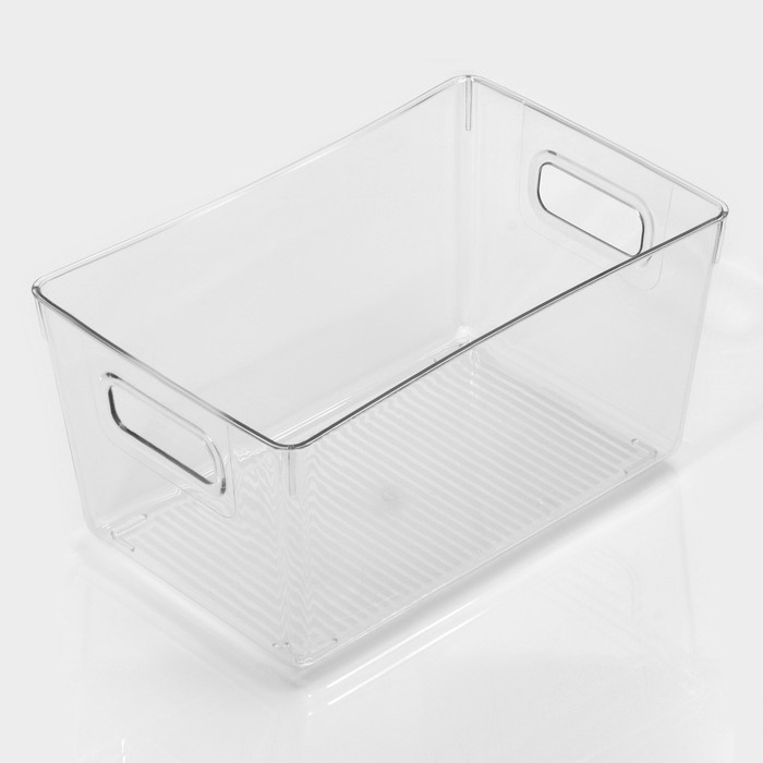 Контейнер для холодильника RICCO, 26,5&times;17&times;13 см, цвет прозрачный