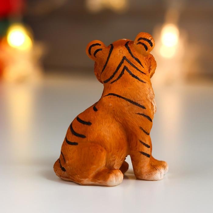 Сувенир полистоун "Тигрёнок" МИКС 7,6х4,5х6 см