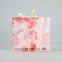 Коробка подарочная складная, упаковка, &laquo;Приятных моментов&raquo;, 20 х 18 х 5 см