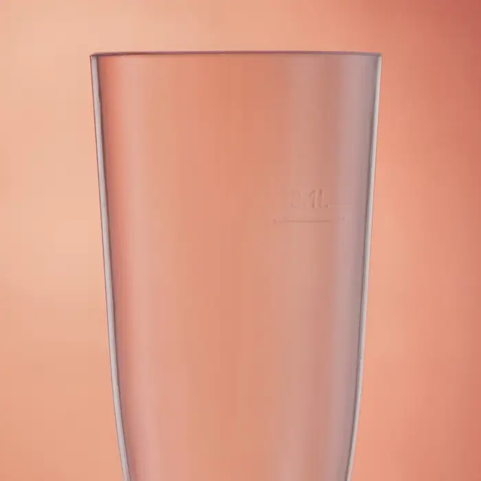 Бокал одноразовый для шампанского &laquo;Флютэ&raquo;, 100 мл, пластик, МИКС