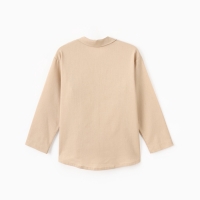 Рубашка для девочки MINAKU, цвет бежевый, рост 140 см