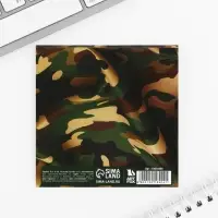 Блокнот 10&times;10 см, 16 листов &laquo;С 23 февраля&raquo;