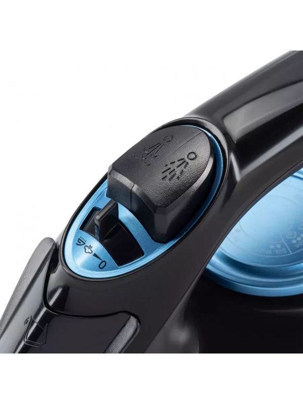 Утюг H-SI01557 2400Вт черный голубой