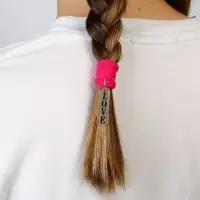 Резинка для волос &laquo;Love&raquo; с акриловым доп.элементом