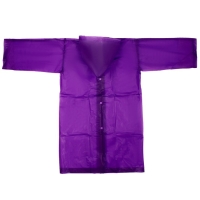 Дождевик детский со светоотражающими наклейками, рост 120-160см, фиолетовый Дождевик детский со светоотражающими наклейками, рост 120-160см, фиолетовый