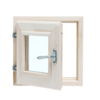 Окно, 30&times;30см, двойное стекло ЛИПА