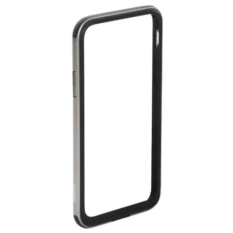 Бампер IPh XS Platinum Metal Border Case Baseus черный