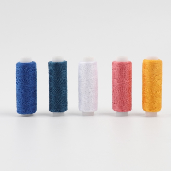 Набор ниток «Ранний восход», 40/2, 200 м, 5 шт, цвет разноцветный Набор ниток «Ранний восход», 40/2, 200 м, 5 шт, цвет разноцветный