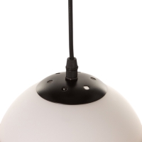 Светильник BayerLux ЭКО "Лакки" 1х40Вт Е27 черный/коричневый 23х23х100см