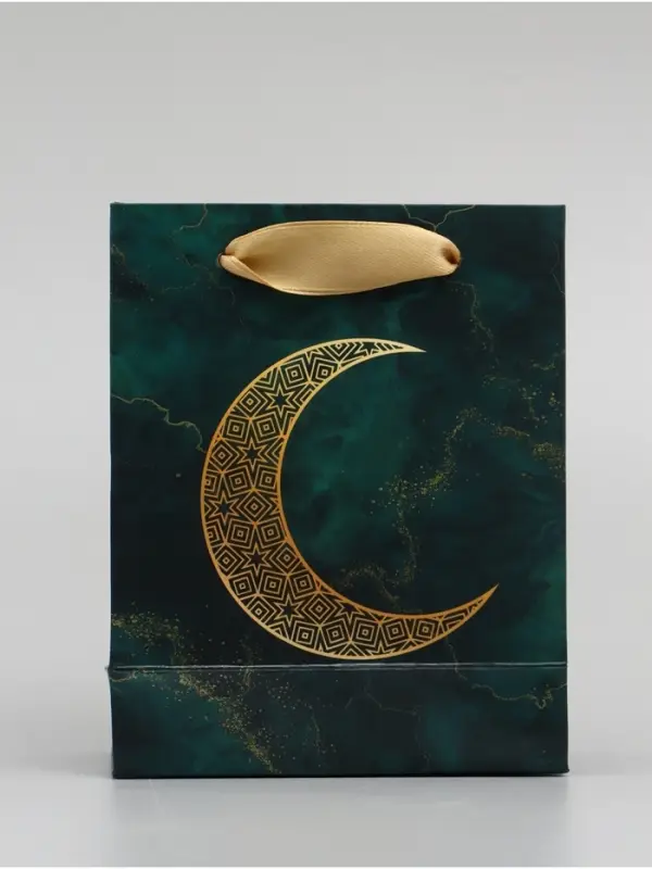 Пакет подарочный, упаковка &laquo;Рамадан&raquo;, S, 12 &times; 15 &times; 5,5 см